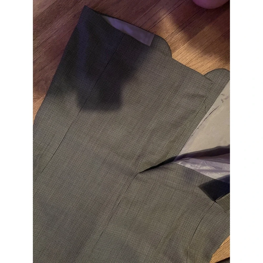 Lauren Ralph Lauren Pure New Wool Blazer Olive Brown Check Sport Coat Canada 42R